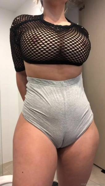 Jem Wolfie ? Huge camel toes show off and tits in see thru net top ? Onlyfans leak on adultfans.net