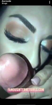 Ana Lorde Blowjob Porn Mouth Creampie Premium Snapchat leak on adultfans.net