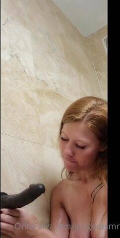 Ginger ASMR ? 19 October 2021 ? Playing With My BBC Dildo In The Shower on adultfans.net