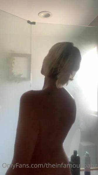 Gabbie Hanna Nude Shower Teasing Video Leaked on adultfans.net