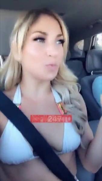 Holly Valentine boobs flashing with friend while driving snapchat premium xxx porn videos on adultfans.net