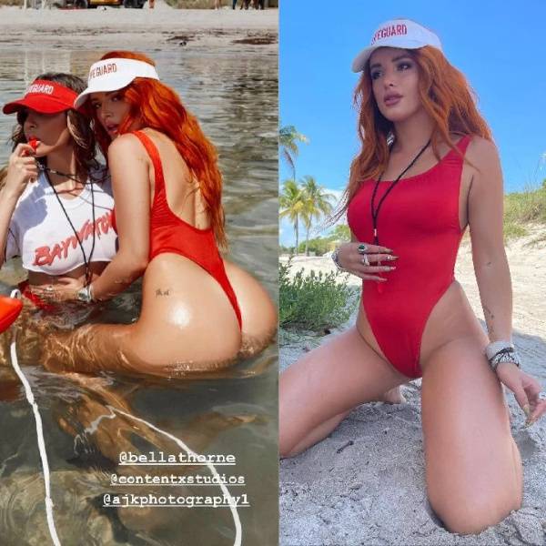 Bella Thorne Baywatch Swimsuit Onlyfans Photos Leaked on adultfans.net