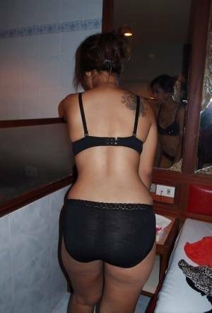 Seductive asian babe taking off her clothes and taking bath on adultfans.net