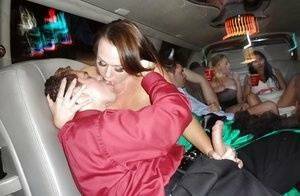 Slutty chicks showing off their blowjob skills on the back seat on adultfans.net