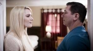 Blonde girl Kenna James deepthroats her stepfather before fucking him on adultfans.net