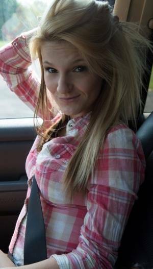 Young blonde girl Hope Harper sucks and fucks her way to a free ride on adultfans.net