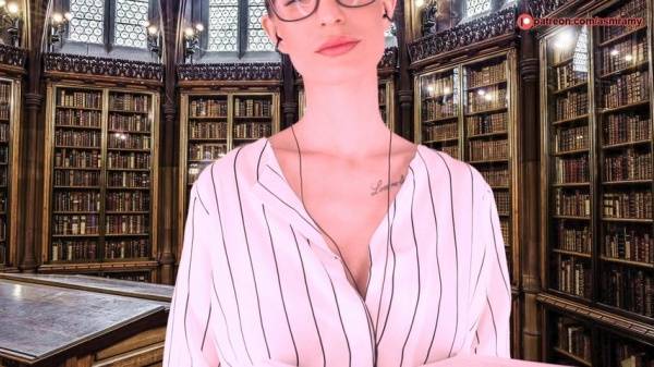 ASMR Amy Nude - Your Naughty Librarian Dream Come True on adultfans.net