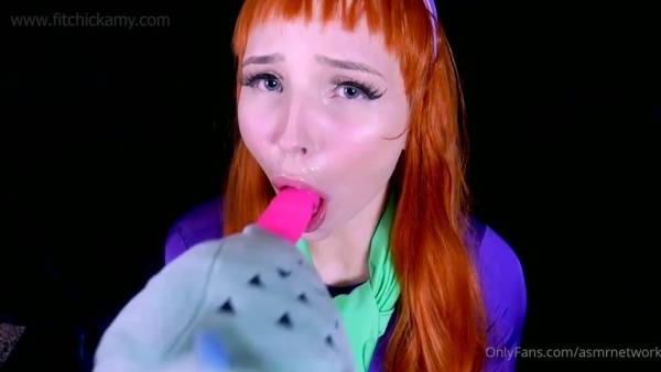 Fit Chick Amy - ASMR Network - Cosplay Dildo on adultfans.net