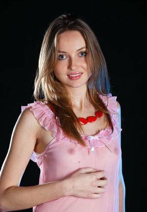 Sweet teen Milagres A models baby doll lingerie and bare naked as well on adultfans.net