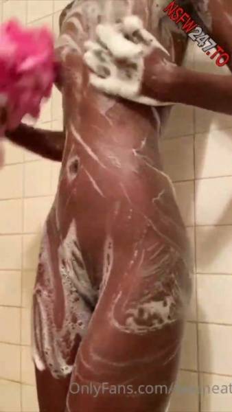 Sexmeat washing her body in the shower onlyfans porn videos on adultfans.net