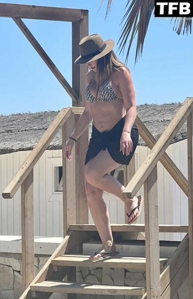 Natasha Hamilton Looks Hot in a Bikini While on Holiday in Marbella on adultfans.net