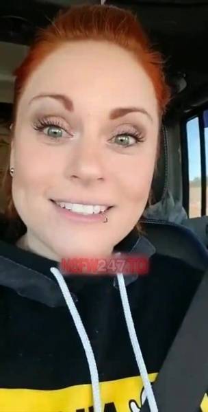 Chrissy Leblanc flashing in car snapchat premium xxx porn videos on adultfans.net