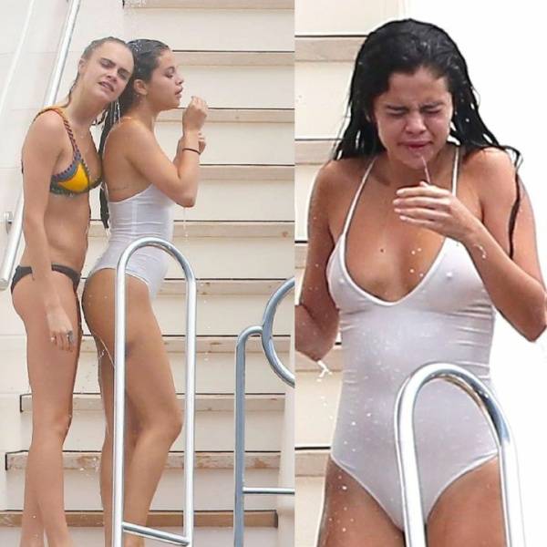 Selena Gomez Cara Delevingne Swimsuit Photos Leaked - thotslife.com - Usa