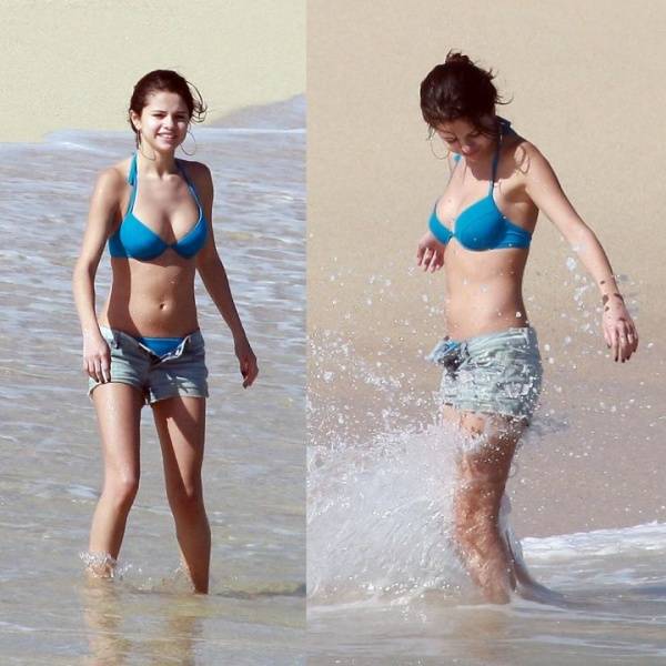 Selena Gomez Beach Bikini Shorts Photos Leaked - Usa on adultfans.net