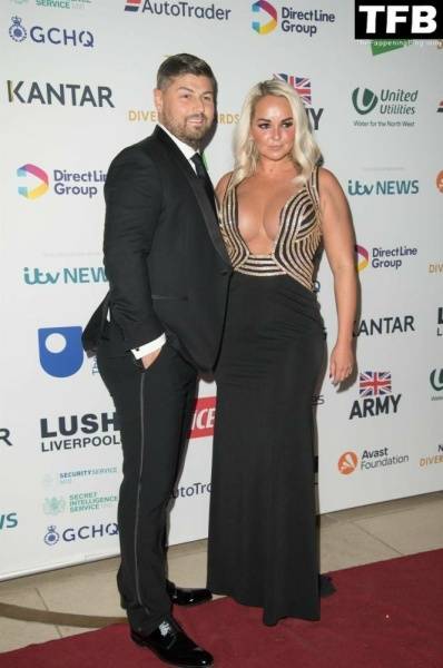 Jennifer Ellison Flaunts Nice Cleavage at The National Diversity Awards on adultfans.net