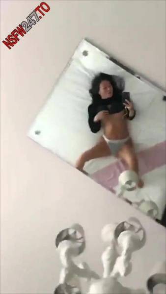 Asa Akira playing on bed snapchat premium 2019/11/13 porn videos on adultfans.net