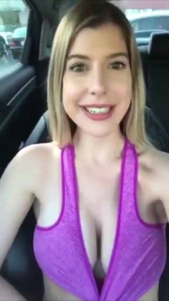 Andie Adams public parking pussy fingering in car snapchat premium xxx porn videos on adultfans.net