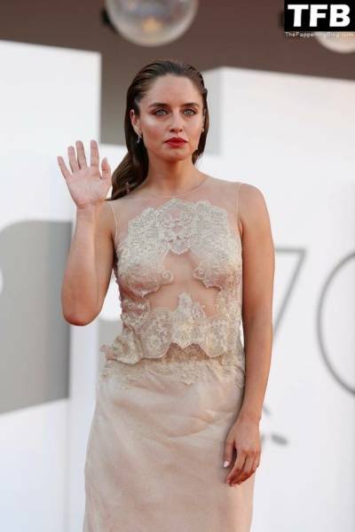 Matilde Gioli Flashes Her Nipples at the 79th Venice International Film Festival on adultfans.net