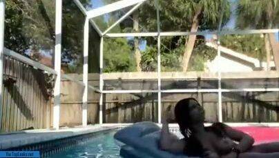 Amazing Kateelife Nude Pool Teasing Video  on adultfans.net