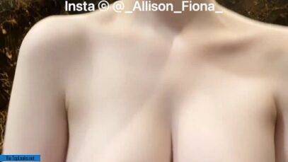 Allison Fiona – Hot naked boobs on adultfans.net