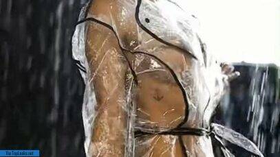 Brittney Palmer Nude Raincoat OnlyFans Video  nude on adultfans.net
