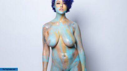 Sabrina Nichole Nude Body Paint OnlyFans Set  nudes on adultfans.net