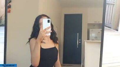 The submissive brunette TikTok is ready to obey and wants to play with your cock on adultfans.net