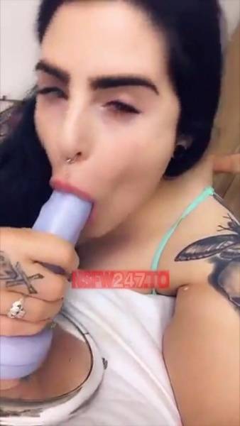 Lucy Loe dildo blowjob & riding on bed snapchat premium xxx porn videos on adultfans.net
