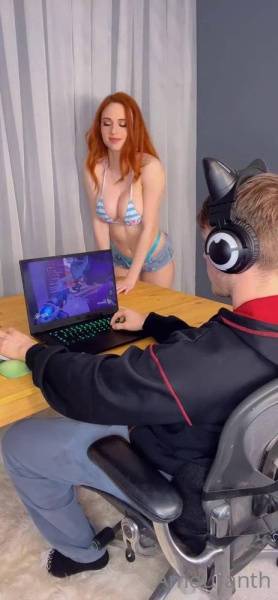 Amouranth Nude Gamer Dildo Blowjob Onlyfans Video Leaked on adultfans.net