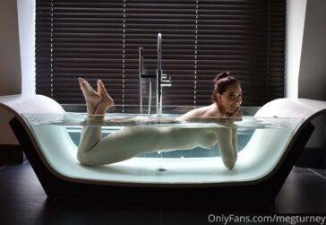 Meg Turney Nude Glass Bath Onlyfans Set Leaked on adultfans.net