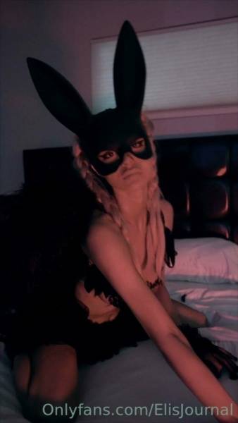 Kristen Hancher Nude Bunny Cosplay Dildo  Video  on adultfans.net