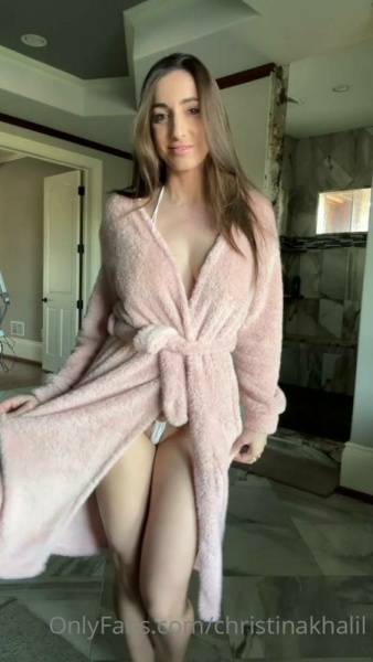 Christina Khalil Nude Shower Dildo Handjob PPV Onlyfans Video Leaked on adultfans.net