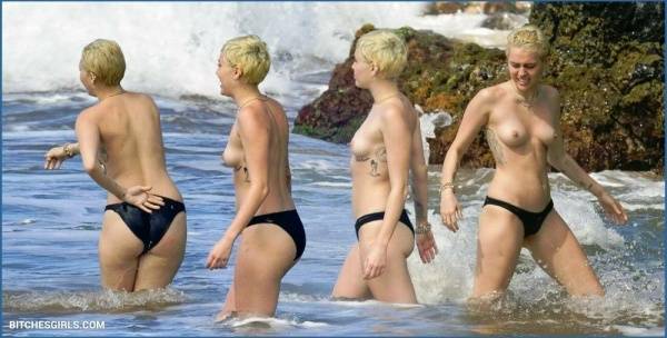 Miley Cyrus Nude Celebrity Tits Photos on adultfans.net