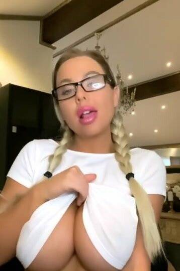 Hot secretary with huge tits gives you Swedish JOI - Sweden on adultfans.net