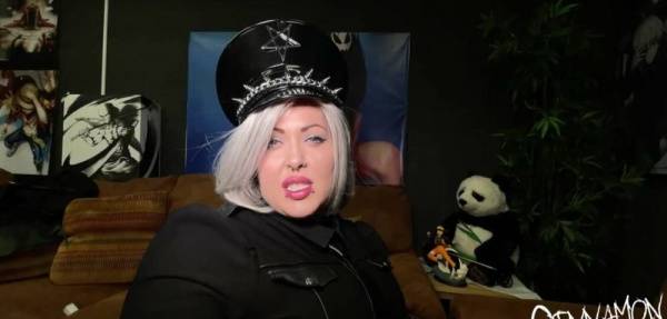 General Anarchy Gives JOI To Her Pervy Soldier Then Swallows A Thick Load on adultfans.net