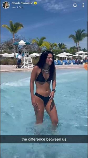 Charli D 19Amelio Bikini Wave Pool Video Leaked - Usa on adultfans.net