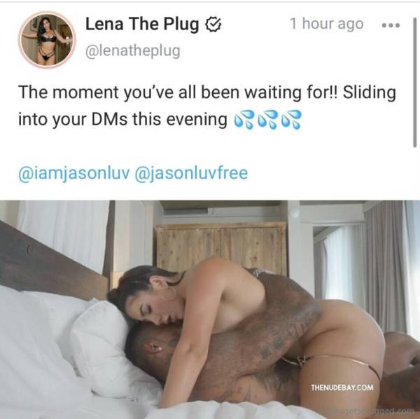 FULL VIDEO: Lena The Plug Nude Jason Luv BBC! NEW on adultfans.net