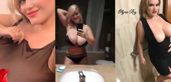 Olyria Roy Showing Huge Tits OnlyFans Insta Leaked Videos on adultfans.net