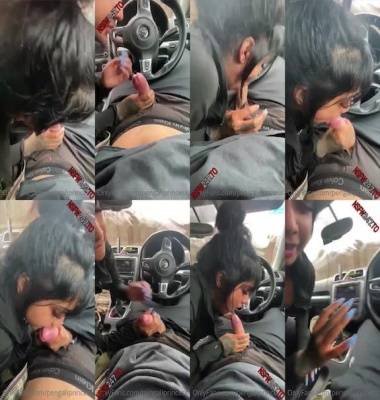 Pengali Princess - sucking dick int the a car on adultfans.net