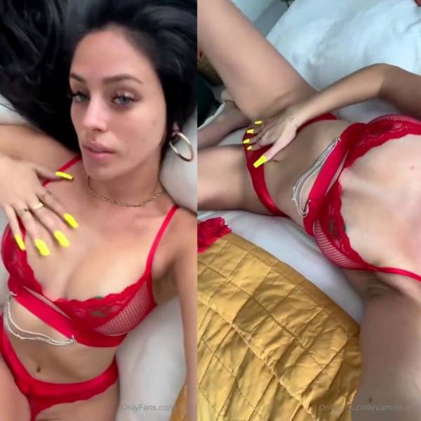 Camilla Araujo POV Selfie Lingerie OnlyFans Video Leaked on adultfans.net