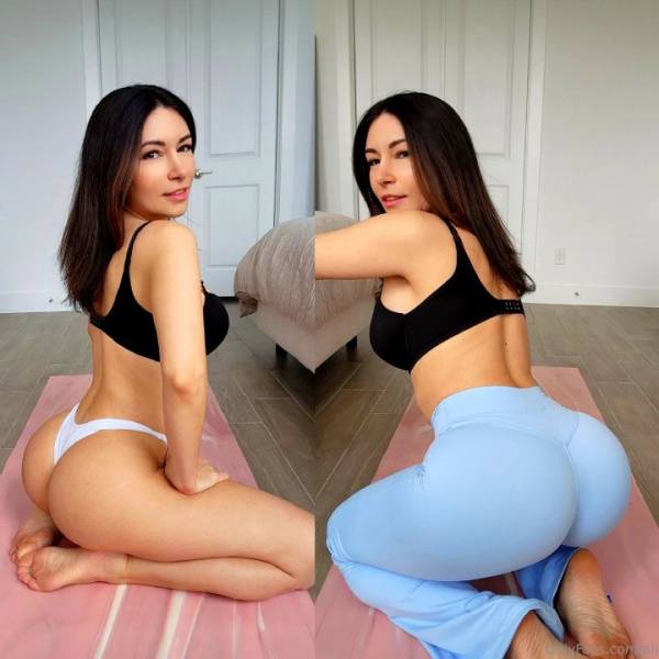 Alinity Yoga Pants Thong Strip Onlyfans Set Leaked on adultfans.net