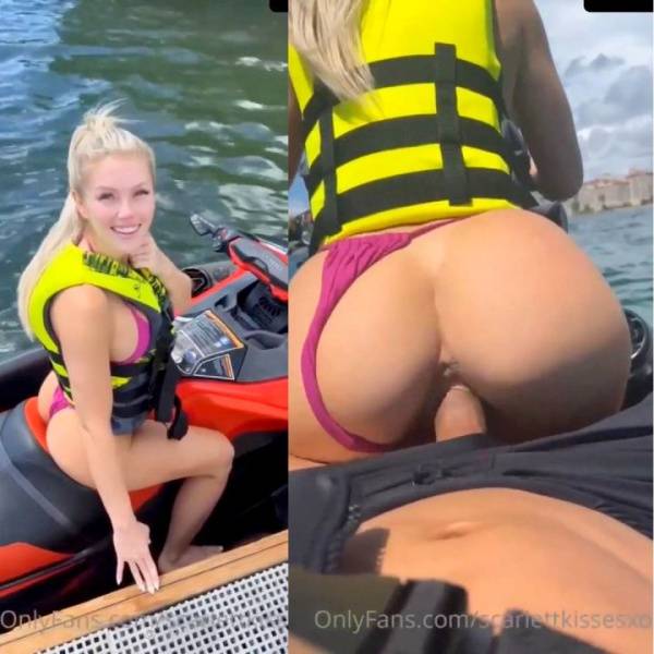 ScarlettKissesXO Sex On A Jet Ski OnlyFans Video Leaked - Usa on adultfans.net