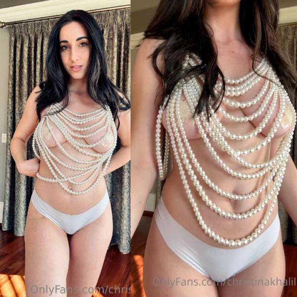 Christina Khalil Nipple Beaded Pasties Onlyfans Video Leaked - Usa on adultfans.net