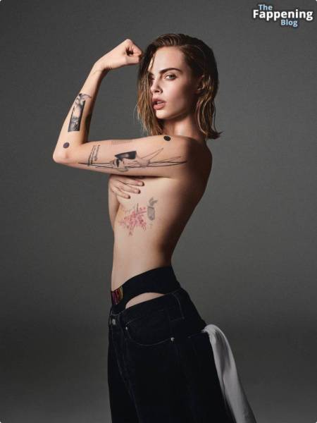 Cara Delevingne Sexy & Topless – Calvin Klein Pride Campaign (8 Photos) on adultfans.net