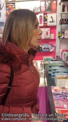 Littleangel84 - Fucked in a sexshop in Nantes - with the Journal du Hard ! S05E09 on adultfans.net