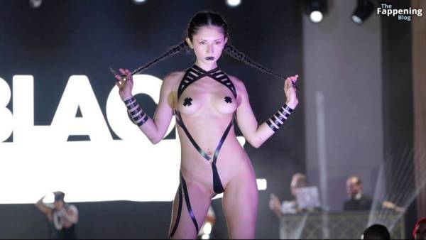 Sexy Models Walk the Runway for the Black Tape Project Fashion Show (46 Photos) on adultfans.net