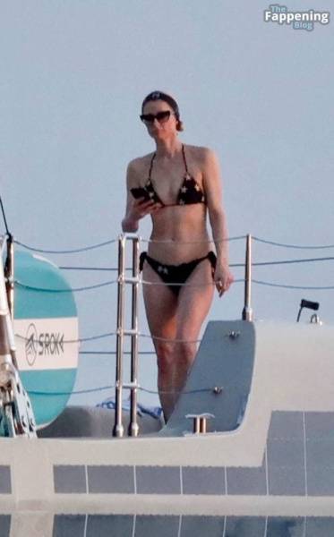 Paris Hilton Enjoys a Summer Break on a Luxury Yacht in Saint Tropez (53 Photos) on adultfans.net