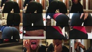 Tara Babcock Black Leggings (1 vid) on adultfans.net