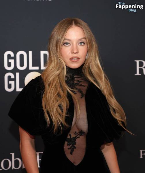 Sydney Sweeney Shows Off Her Sexy Breasts at The Road to the Golden Globes Party (42 Photos) on adultfans.net