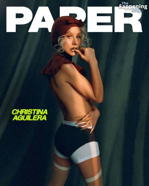 Christina Aguilera Sexy & Topless – Paper Magazine (17 Photos) on adultfans.net